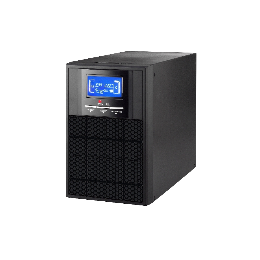 UPS ONLINE SMARTBITT SBOL2KT-1 2KVA/1800W , TECNOLOGA ON LINE, MONTAJE TORRE, CLAVIJA 5-20P, SLOT PARA SNMP - Smartbitt