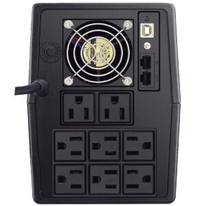 NO BREAK UPS VICA OPTIMA 1500 1500VA/900W 8 TOMAS REGULADAS Y RESPALDADAS NEMA 5-15R, RJ11/45, 3 AÑOS DE GARANTIA - Vica