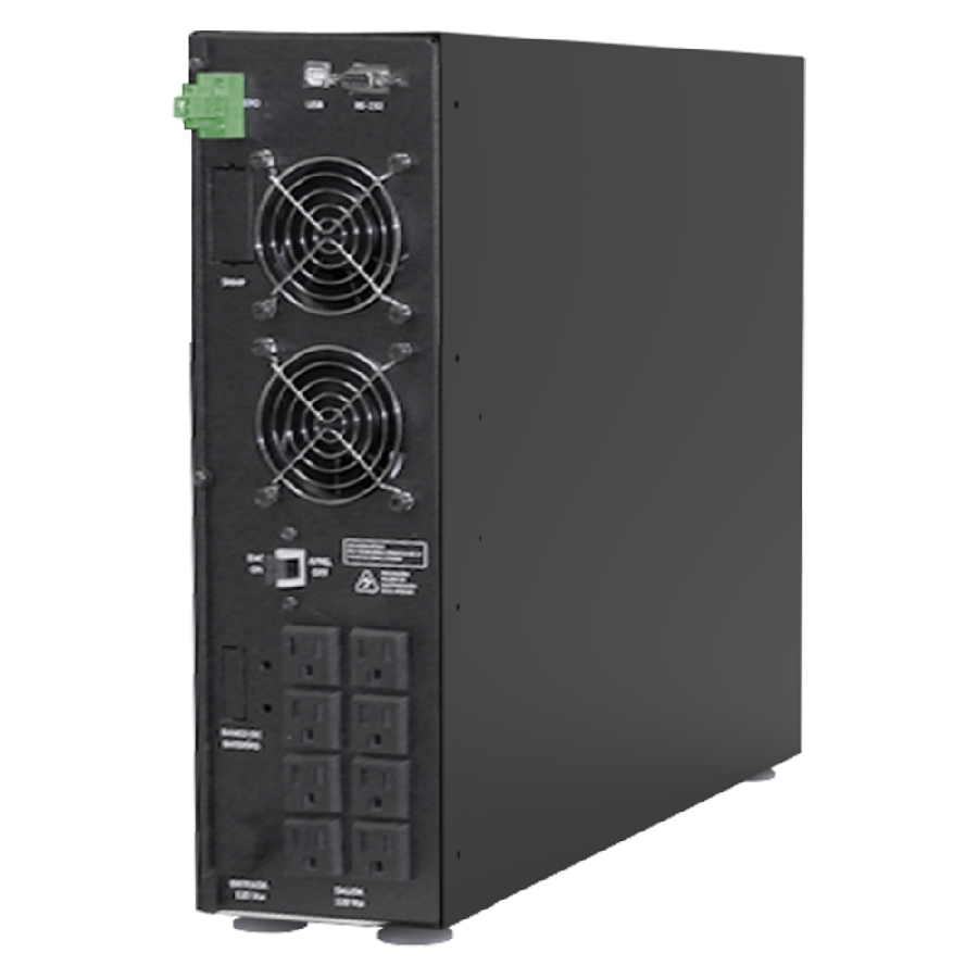 UPS 1KVA 1000VA/1000W ON LINE SENOIDAL DOBLE CONVERSION ALTA FRECUENCIA SIGNAL GABINETE TORRE/RACK.120V ENTRADA/SALIDA. RESPA
