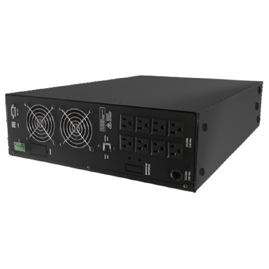 UPS 1KVA 1000VA/1000W ON LINE SENOIDAL DOBLE CONVERSION ALTA FRECUENCIA SIGNAL GABINETE TORRE/RACK.120V ENTRADA/SALIDA. RESPA