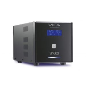 NO BREAK UPS VICA S1600 1600VA/900W 10 TOMAS NEMA 5-15R (5/5) RJ11/45 PANTALLA LCD 3 AÑOS DE GARANTIA - Vica