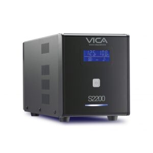 NO BREAK UPS VICA S2200 2200VA/1200W 10 TOMAS NEMA 5-15R (5/5) RJ11/45 , PANTALLA LCD 3 AÑOS DE GARANTIA - Vica