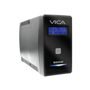 NO BREAK UPS VICA S 650 650VA/360W 8 TOMAS NEMA 5-15R (4/4), PANTALLA LCD 3 AÑOS DE GARANTIA - Vica