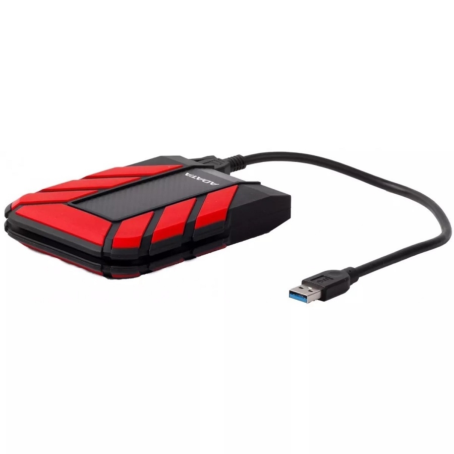 DISCO DURO EXTERNO ADATA HD710P 1TB PORTATIL 2.5 USB 3.2 WINDOWS MAC LINUX CONTRAGOLPES COLOR ROJO AHD710P-1TU31-CRD - Adata