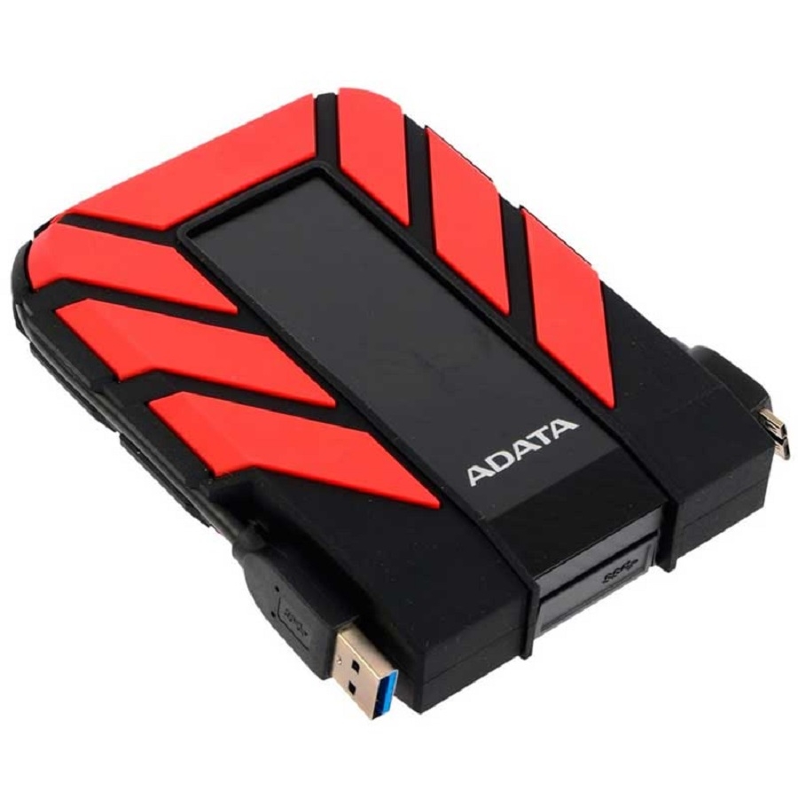 DISCO DURO EXTERNO ADATA HD710P 1TB PORTATIL 2.5 USB 3.2 WINDOWS MAC LINUX CONTRAGOLPES COLOR ROJO AHD710P-1TU31-CRD - Adata