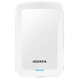 DISCO DURO EXTERNO ADATA HV300 2TB PORTATIL 2.5 USB 3.2 WINDOWS MAC LINUX DASHDRIVE SLIM COLOR BLANCO AHV300-2TU31-CWH - Adat