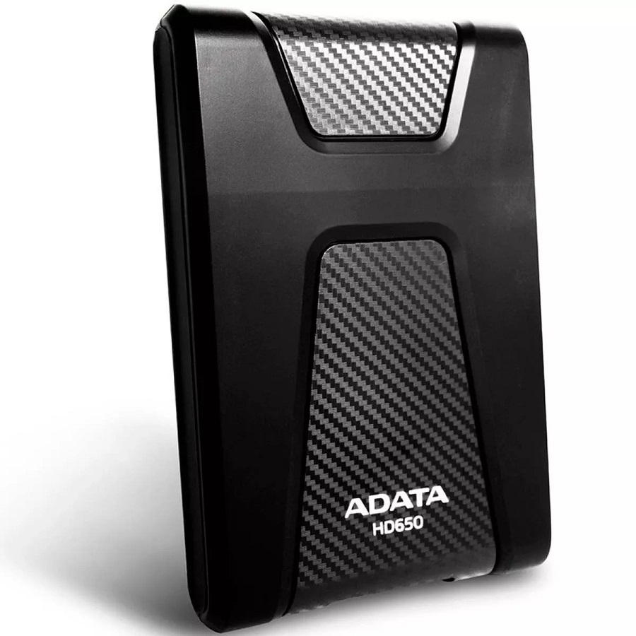 DISCO DURO EXTERNO ADATA HD650 1TB PORTATIL 2.5 USB 3.2 WINDOWS MAC LINUX CONTRAGOLPES COLOR NEGRO AHD650-1TU31-CBK - Adata