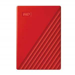 DISCO DURO EXTERNO WD MY PASSPORT 4TB 2.5 PORTATIL USB3.0 ROJO WINDOWS BACKUP ENCRIPTACION WDBPKJ0040BRD-WESN - Wd - Western 