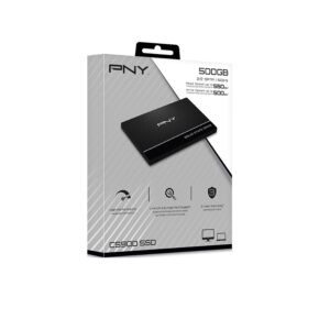 UNIDAD DE ESTADO SOLIDO INTERNO 500GB PNY CS900 2.5 SATA LECT.550/ESCRIT.500 MBS 7MM PC/LAPTOP/MINIPC - Pny