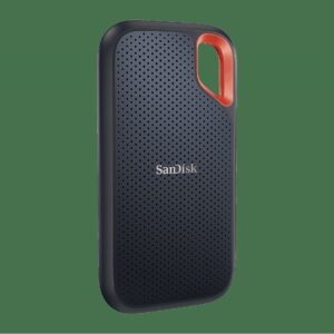 UNIDAD DE ESTADO SOLIDO SSD EXTERNO SANDISK EXTREME PORTABLE 1TB 2.5 USB 3.2 VELOCIDAD DE LECT. 1050 MB/S USO RUDO SDSSDE61-1