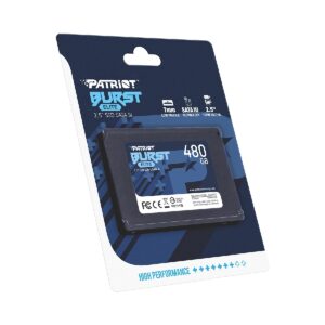UNIDAD DE ESTADO SOLIDO INTERNO PATRIOT BURST ELITE 480GB 2.5 SATA LECT.450 ESCRIT.320 MBS 7MM PC LAPTOP MINIPC SIN BRACKET -