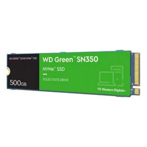 UNIDAD DE ESTADO SOLIDO SSD INTERNO WD GREEN SN350 500GB M.2 2280 NVME PCIE GEN3 LECT.2400MBS ESCRIT.1500MBS PC LAPTOP MINIPC