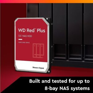 DISCO DURO INTERNO WD RED PLUS 2TB 3.5 ESCRITORIO SATA3 6GB/S 64MB 5400RPM 24X7 HOTPLUG NAS 1-8 BAHIAS WD20EFPX - Wd - Wester