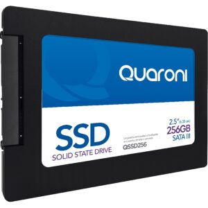 UNIDAD DE ESTADO SOLIDO SSD QUARONI 2.5 256GB / SATA3 / 6GB/S 7MM / LECT 510MB/S / ESCRIT 450MB/S. - Quaroni