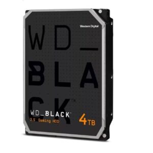 DISCO DURO INTERNO WD BLACK 4TB 3.5 ESCRITORIO SATA3 6GB/S 256MB 7200RPM GAMER/ALTO RENDIMIENTO WD4006FZBX - Wd - Western Dig