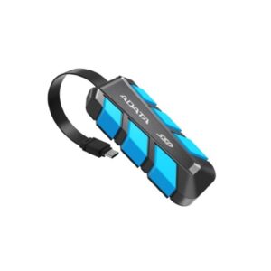 UNIDAD DE ESTADO SOLIDO SSD EXTERNO ADATA SC740 500GB PORTATIL USB 3.2 GEN 2 TIPO C WINDOWS MAC ANDROID PS5 XBOX X S COLOR AZ