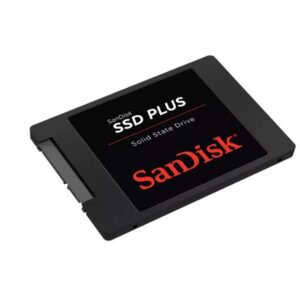 UNIDAD DE ESTADO SOLIDO SSD INTERNO SANDISK PLUS 500GB 2.5 SATA3 7MM LECT.545/ESCR.505MBS SDSSDA-500G-G28 - SANDISK