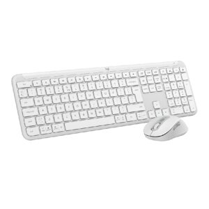 TECLADO Y MOUSE LOGITECH MK950 SIGNATURE SLIM INALAMBRICO RECEPTOR USB BOLT (ESPAÑOL) BLANCO