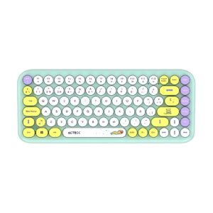 KIT ACTECK CREATOR CHIC K-COLORS MK480 / TECLADO Y MOUSE / INALAMBRICO – MULTIMEDIA / 85 TECLAS / OPTICO / 800 DPI / 4 BOTONE