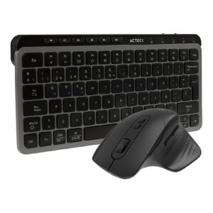 KIT ACTECK CREATOR KREA MK750 / TECLADO Y MOUSE / INALAMBRICO DUAL / MULTIDISPOSITIVO / RECARGABLE / DONGLE BT / 65 / WIN – M