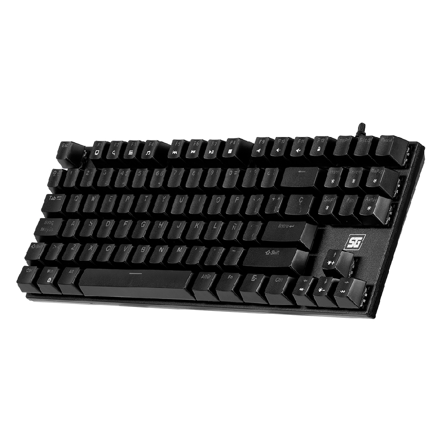 TECLADO VORAGO START THE GAME KB-600 MECANICO TKL RGB RAINBOW NEGRO - Start The Game