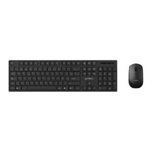 KIT ACTECK CREATOR VANTAGE PRIME MK555 / TECLADO Y MOUSE / INALAMBRICO DONGLE USB / ERGONOMICO / WIN / ESPAÑOL / MEMBRANA / 1