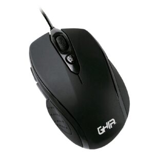 GHIA / KIT TECLADO Y MOUSE / ALAMBRICO / ERGONOMICOS / MULTIMEDIA / USB / COLOR NEGRO - Ghia
