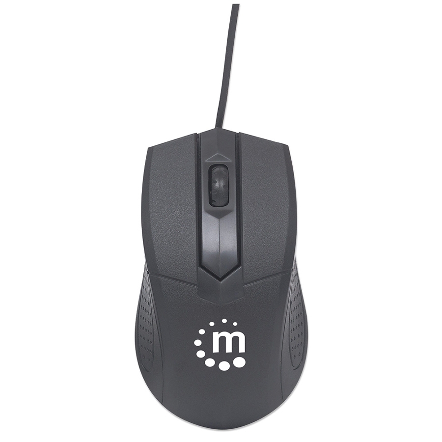 TECLADO Y MOUSE,MANHATTAN,178464, ÓPTICO USB CABLEADO, COMBO - Manhattan