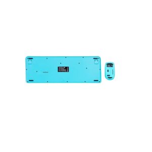 TECLADO/MOUSE TECHZONE TZ20COMB02-INA INALAMBRICO RANURA SOPORTE AZUL