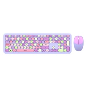 KIT 2 EN 1 TECLADO Y MOUSE INALAMBRICO CREATOR CHIC MK47 / 110 TECLAS / MEMBRANA / RATON OPTICO / USB 2.4 GHZ / 2 BOTONES SCR