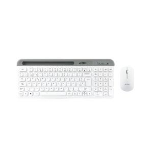 KIT ACTECK CREATOR VIRTUOS SILK MK720 / TECLADO Y MOUSE / INALAMBRICO / DUAL BT USB / RECARGABLE / ESPAÑOL / 100 TECLAS / MUL