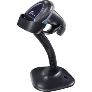 LECTOR DE CODIGO DE BARRAS EC LINE EC-CD-8380, NEGRO, CCD, USB, 1D, 300 LECTURAS POR SEGUNDO, BIDIRECCIONAL, RESISTENTE A CAI