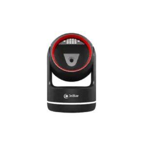 LECTOR DE CODIGO DE BARRAS 3NSTAR MANOS LIBRES SC506, NEGRO/ROJO, IMAGER,1D, 2D, 60 CUADROS POR SEGUNDO, OMNIDIRECCIONAL. - 3
