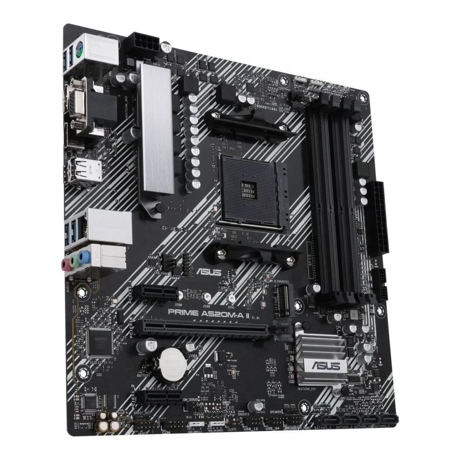 MB ASUS A520 AMD S-AM4 5A GEN/4X DDR4 2800/DP/HDMI/D-SUB/M.2/4X USB3.2/MICRO ATX/GAMA BASICA/CSM - Asus Oem