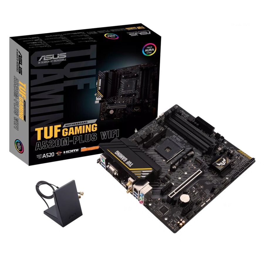 MB ASUS A520 AMD S-AM4 5A GEN/4X DDR4 2800/2X DP/HDMI/D-SUB/M.2/4X USB3.2/MICRO ATX/GAMA BASICA - Asus Oem