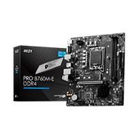 MB MSI B760 INTEL S-1700 14A/13A/12A GEN/2X DDR4 4800/HDMI/M.2/4X USB3.2/MATX/GAMA MEDIA - Msi Oem