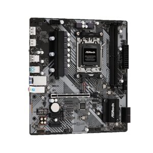 MB ASROCK B650M-H/M.2/AM5 RYZEN SERIES 9000, 8000 Y 7000/DDR5 6400 MHZ/ PCIE GEN5M.2/2 PCIE 4.0X16/1 PCIE 3.0X1/AMD RDNA/1 BL