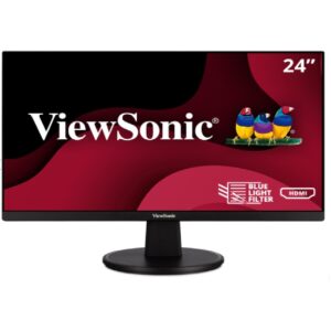 MONITOR MVA VIEWSONIC VA2447-MH/ 24 PULGADAS/ FULL HD / 1920 X 1080 / 100 HZ ACTUALIZACION /BOCINAS INTEGRADAS/ VGA / HDMI / 