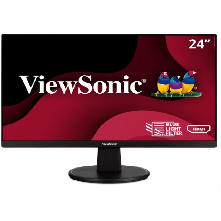 MONITOR MVA VIEWSONIC VA2447-MH/ 24 PULGADAS/ FULL HD / 1920 X 1080 / 100 HZ ACTUALIZACION /BOCINAS INTEGRADAS/ VGA / HDMI /