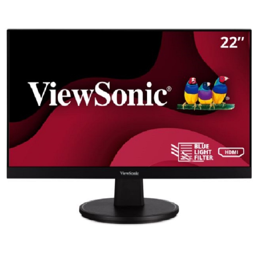 MONITOR VIEWSONIC, VA2247-MH, 1920 X 1080, FULL HD, 100HZ ACTUALIZACION, 5 MS , ALTAVOCES INTREGRADOS, HDMI, VGA, VESA, 3 AÑO