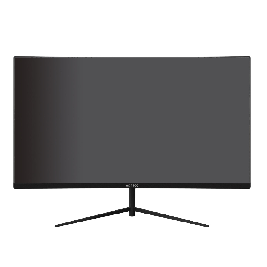 MONITOR ACTECK CAPTIVE VIVID SP270 / 27 PUL / PLANO / 1920P FULL HD / FLAT TN / 75 HZ / 5 MS / BIZEL FINO / VGA HDMI DC / NEG