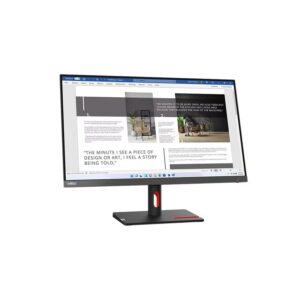 MONITOR LENOVO THINKVISION S27I-30, TAMAÑO 27, RESOLUCIN 1920 X1080 PXELES, W-LED, RELACIN DEASPECTO 169, PUERTO VGA 1, HDMI2