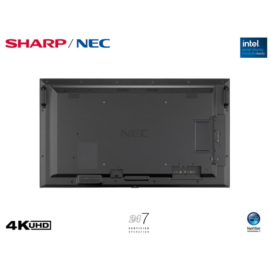 MONITOR PROFESIONAL NEC DE 43 M431-2 UHD 3840 X 2160 24/7, 500 CD/M2, 8000:1, HDMI, DISPLAYPORT HDCP, HDR10, HLG, PQ, USB, RJ