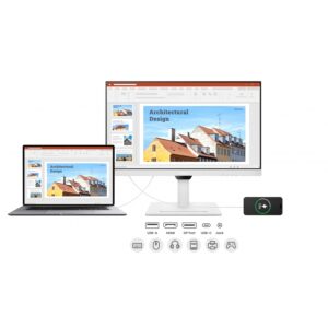 MONITOR BENQ CONSUMO GW2790QT 27 2560X1440 PANEL IPS BOCINAS 2WX2 MICROFONO CON CANCELACION DE RUIDO UBS C 65W DP 1.2X2 HDMI1