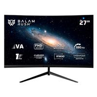 MONITOR GAMER BALAM RUSH ANDROMEDA MAG27Y / CURVO / 27 PULG / VA / FULL HD / 180 HZ / 1 MS / R1800 / VESA 100 / RGB / OVERCLO