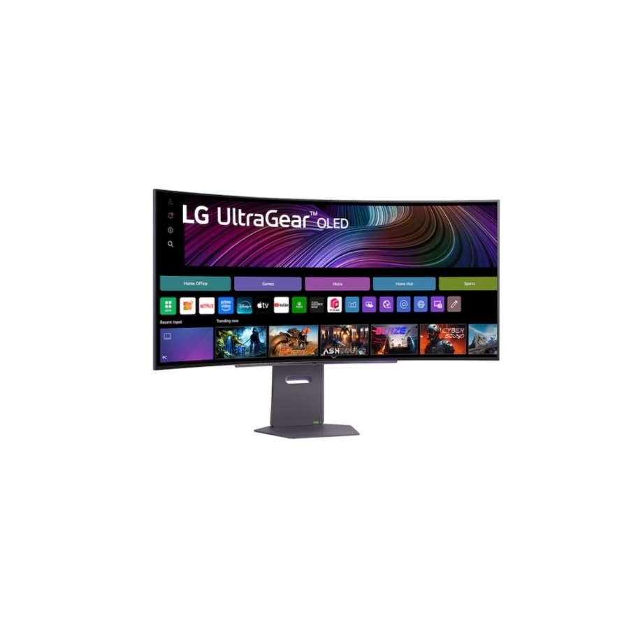 MONITOR PC LG 45GX90SA-B GAMING CURVO ULTRAGEAR OLED 45PULG,240HZ,3440X1440,21:9,800R,TR 0.03MS(GTG),275CD/M2,1500000:1,DCI-P