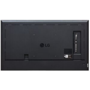 MONITOR DE SEÑALIZACION DIGITAL LG DE 55 PLG USO 24/7 BRILLO 500 NITS, 3840 X 2160 60 HZ, BEZEL UNIFORME 11.4MM, 16 GB EMMC, WEBOS 8.0, 3 HDMI, 1DP, 2 USB 2.0