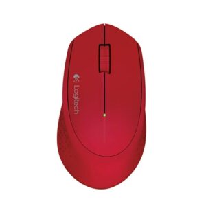 MOUSE LOGITECH M280 OPTICO INALAMBRIO USB RECEPTOR 1000DPI ROJO