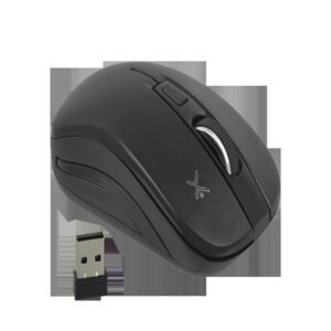MOUSE INALAMBRICO OPTICO 800 A 1600 DPI SIMETRICO DONGLE USB PERFECT CHOICE ESSENTIAL – NEGRO - Perfect Choice