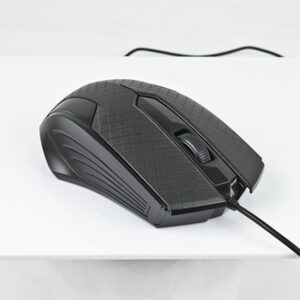 MOUSE ALAMBRICO OPTICO 1200 DPI CONECTOR USB WIN XP/VISTA/7/8/10/11/MAC OS X EASY LINE BY PERFECT CHOICE – NEGRO - Perfect Ch